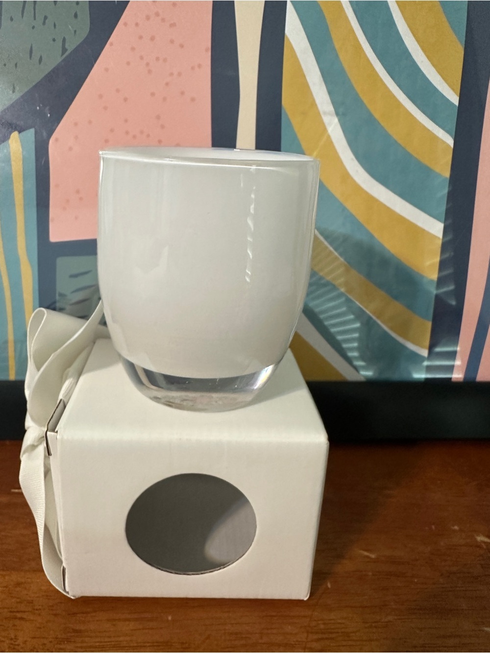 Glassybaby votive holder